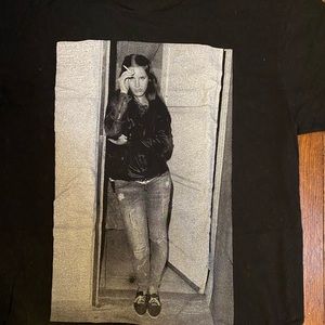 Lana Del Ray Graphic Tee Shirt Medium Black